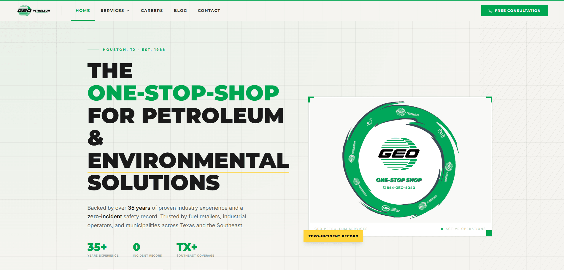 GeoPetroleum — Petroleum Operations Platform screenshot